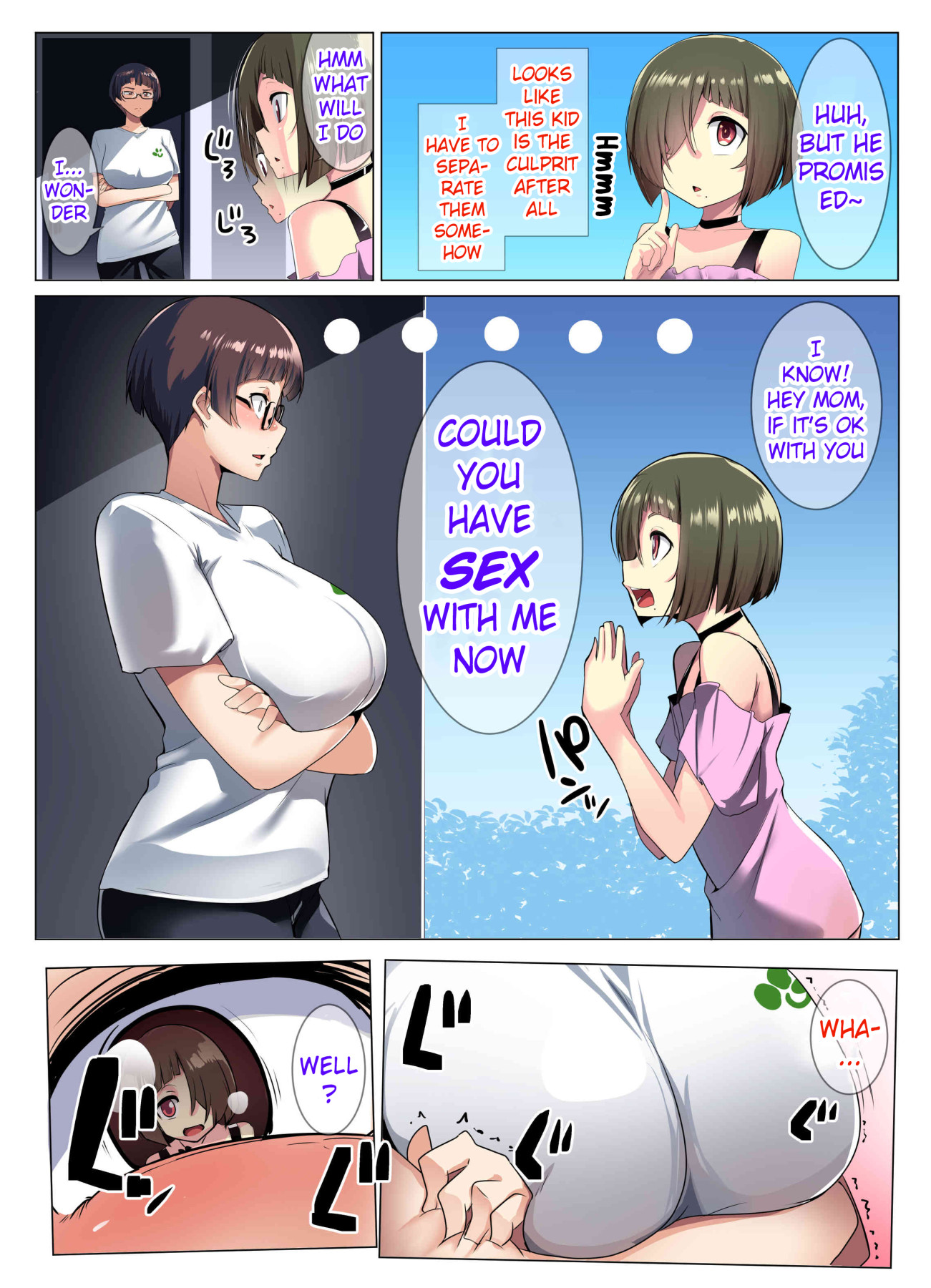 Hentai Manga Comic-The Glasses-Wearing Wife's Friend-Read-11